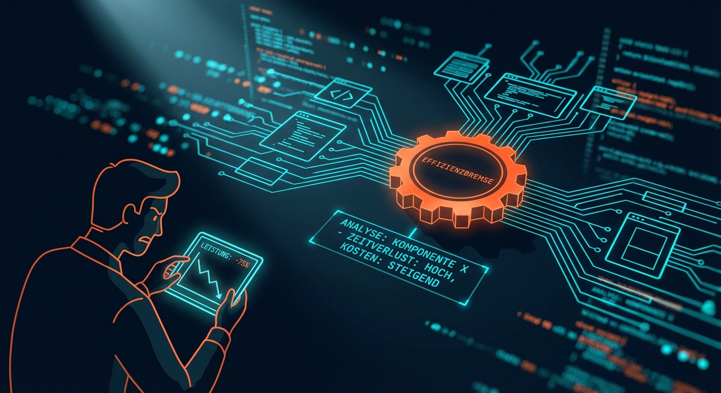 Effizienzbremse in der Software: Ein Bauteil kostet Zeit und Geld