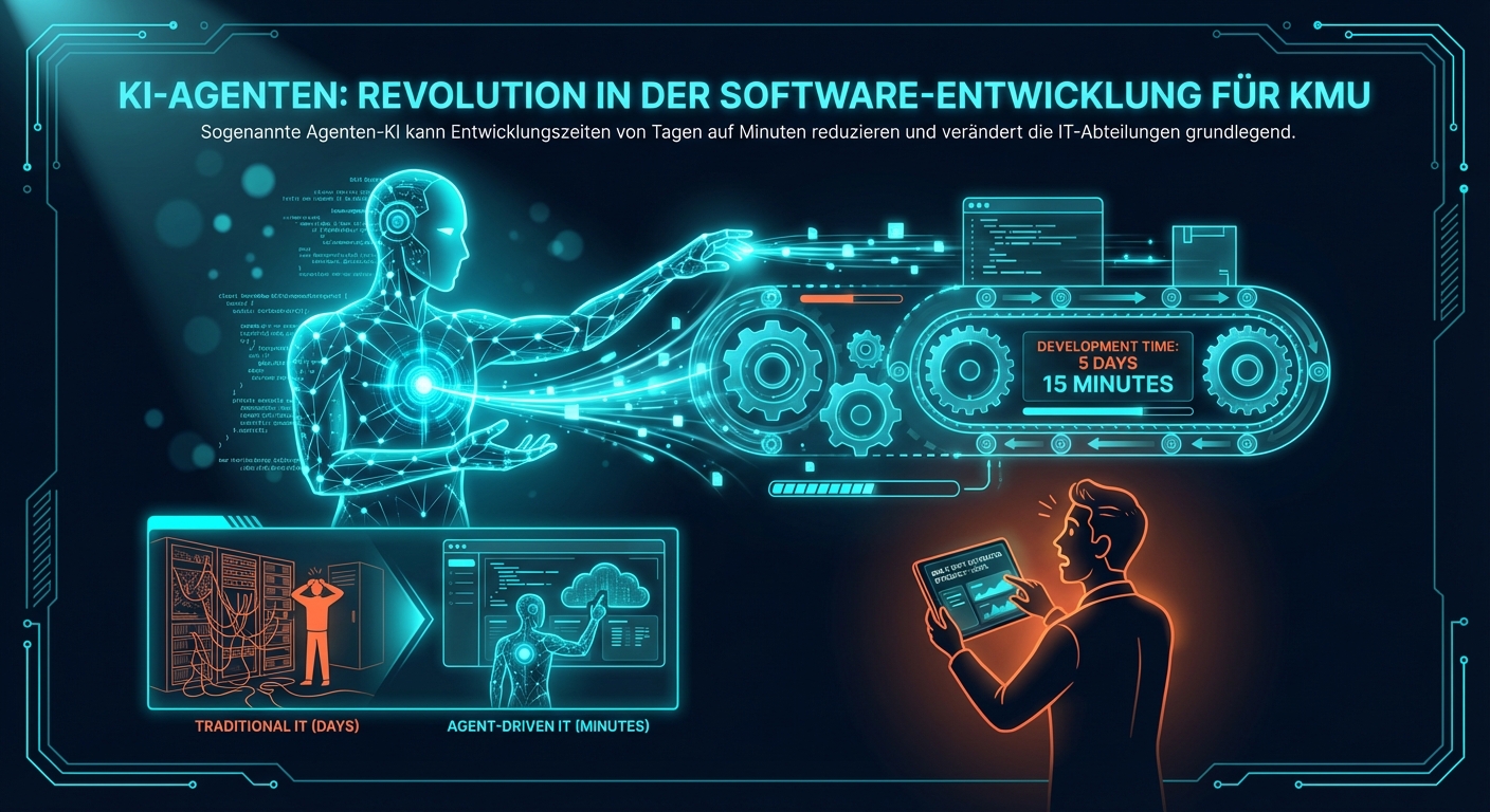 KI-Agenten: Revolution in der Software-Entwicklung für KMU