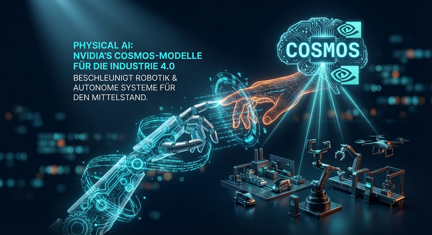 Physical AI: NVIDIAs Cosmos-Modelle für die Industrie 4.0