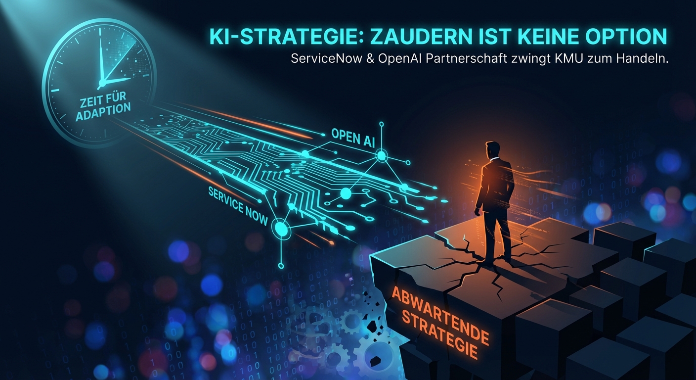 KI-Strategie: ServiceNow warnt vor Zaudern bei der Adaption