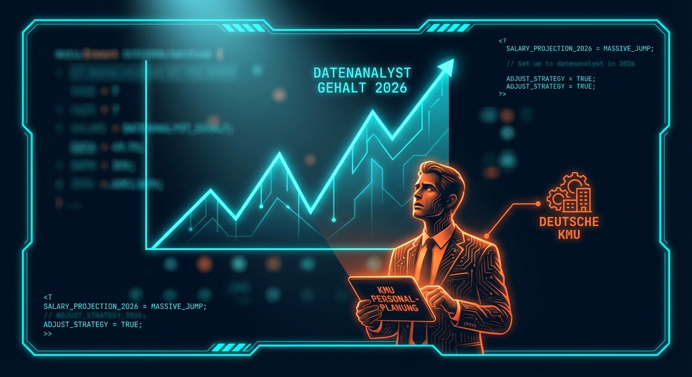 Datenanalyst Gehalt 2026: Was KMU jetzt wissen müssen