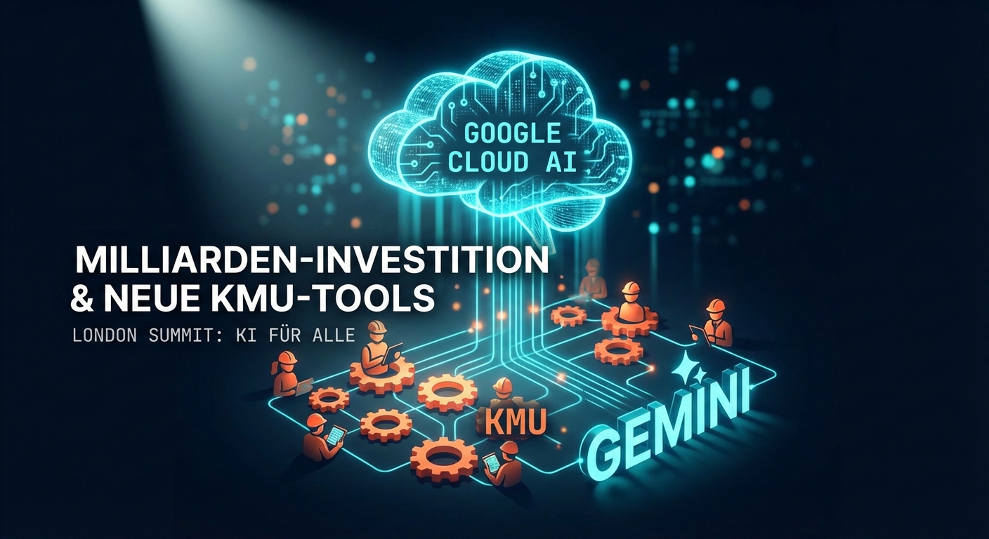 Google Cloud AI: Milliarden-Investition und neue KMU-Tools