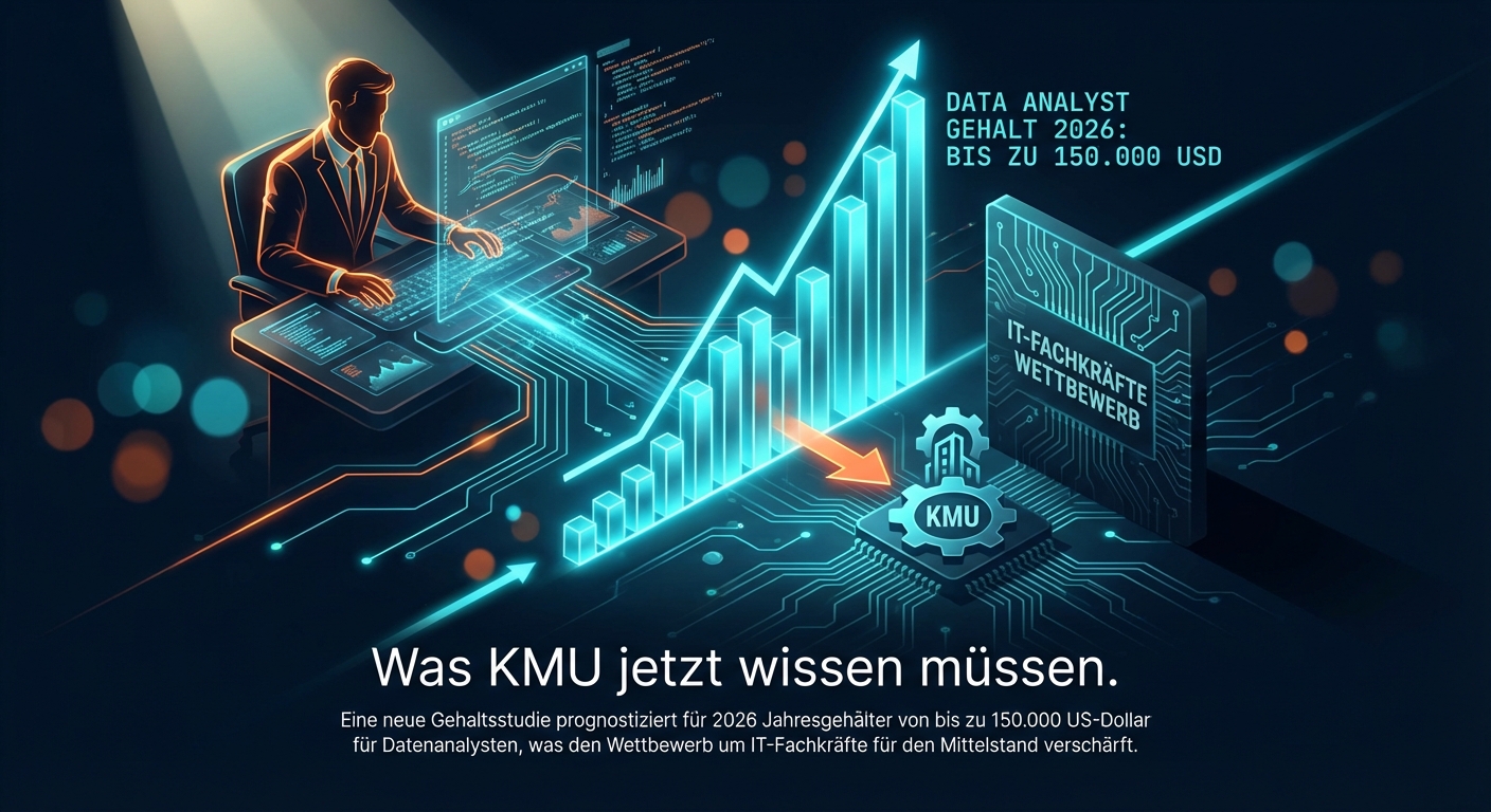 Data Analyst Gehalt 2026: Was KMU jetzt wissen müssen