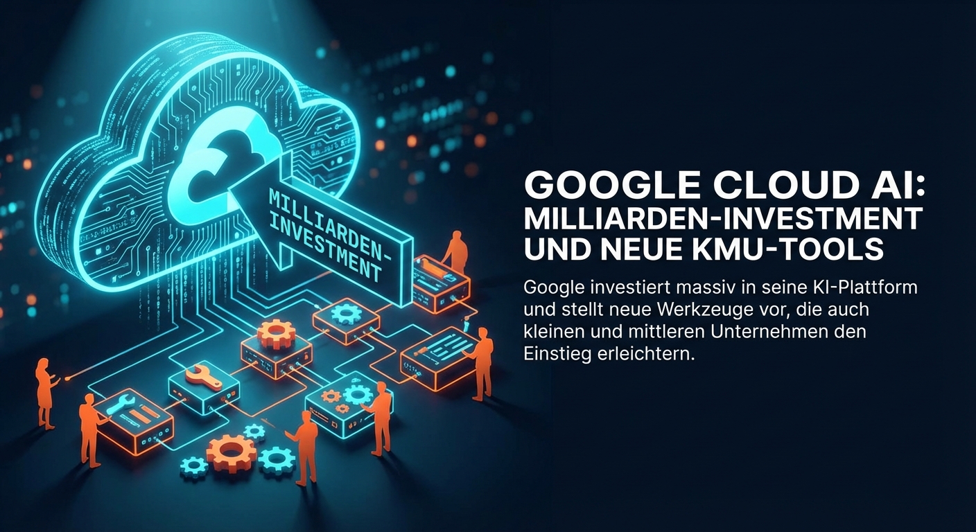 Google Cloud AI: Milliarden-Investment und neue KMU-Tools