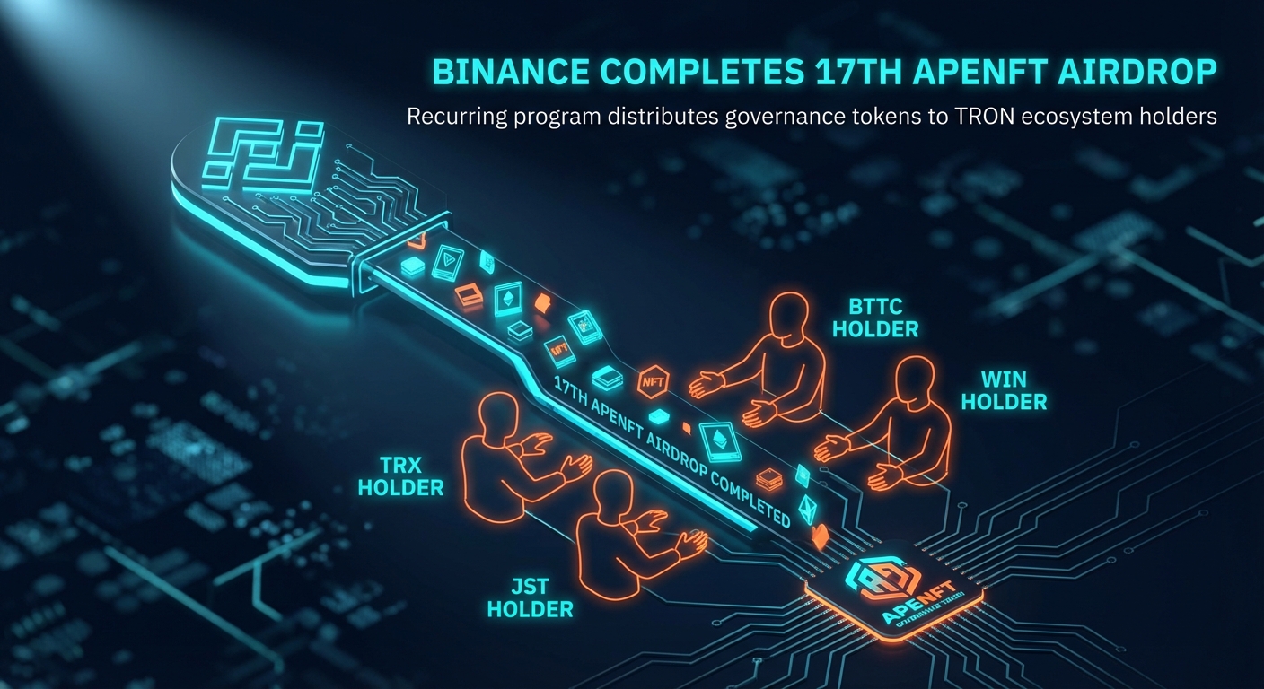 Binance Completes 17th APENFT Airdrop for TRON Ecosystem Holders