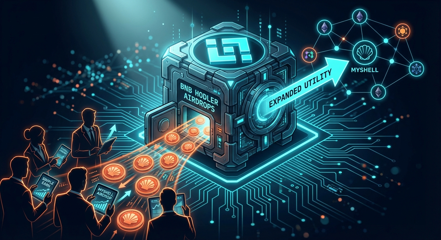 Binance Expands BNB Utility with MyShell Airdrop for Simple Earn Users