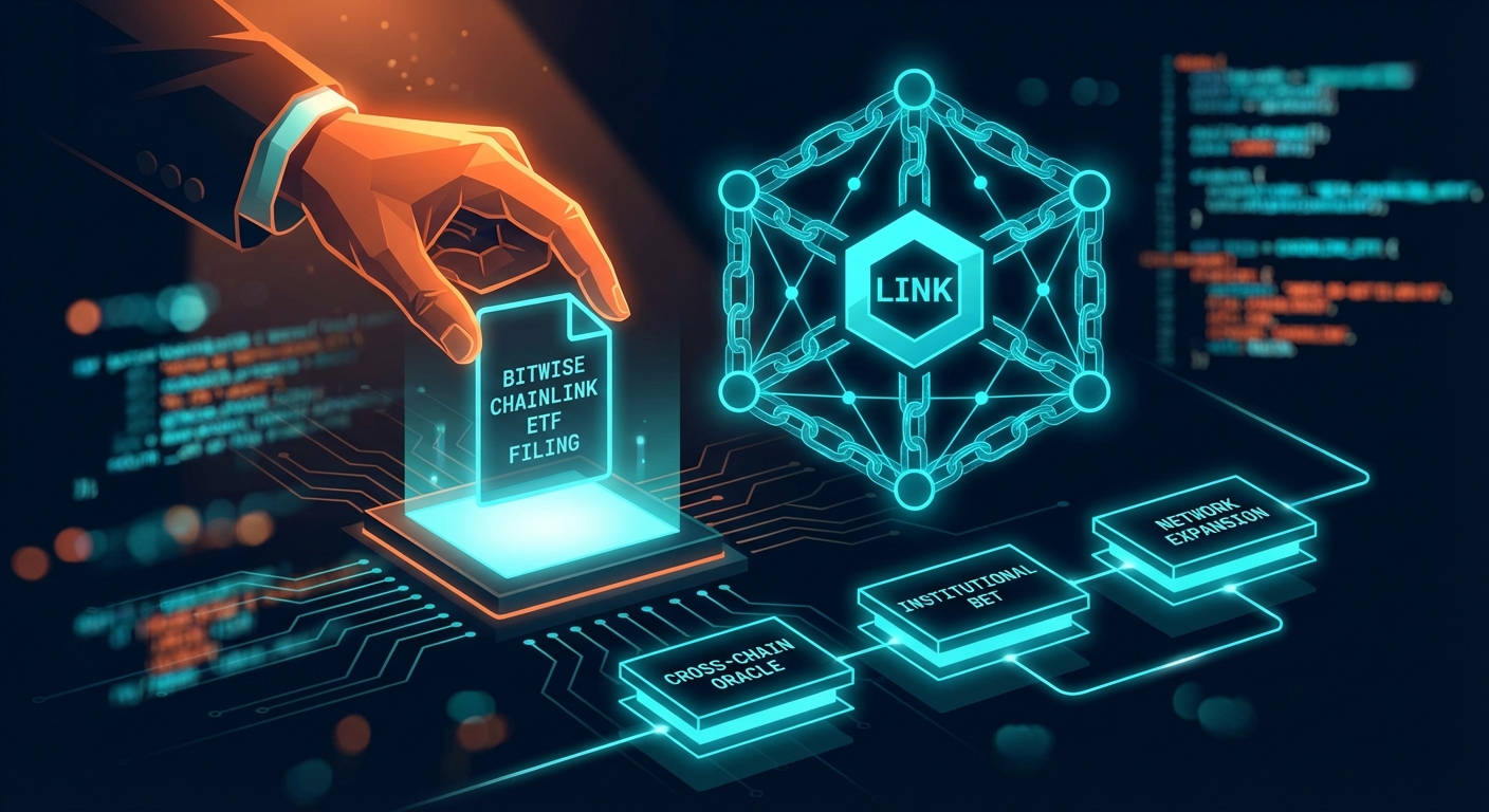 Bitwise Chainlink ETF Filing Signals Institutional Bet on Cross-Chain Oracle Dominance