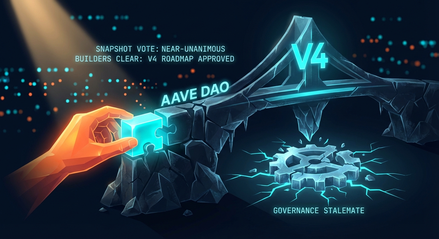 Aave DAO Unifies for V4 Upgrade, Signaling End to Governance Stalemate