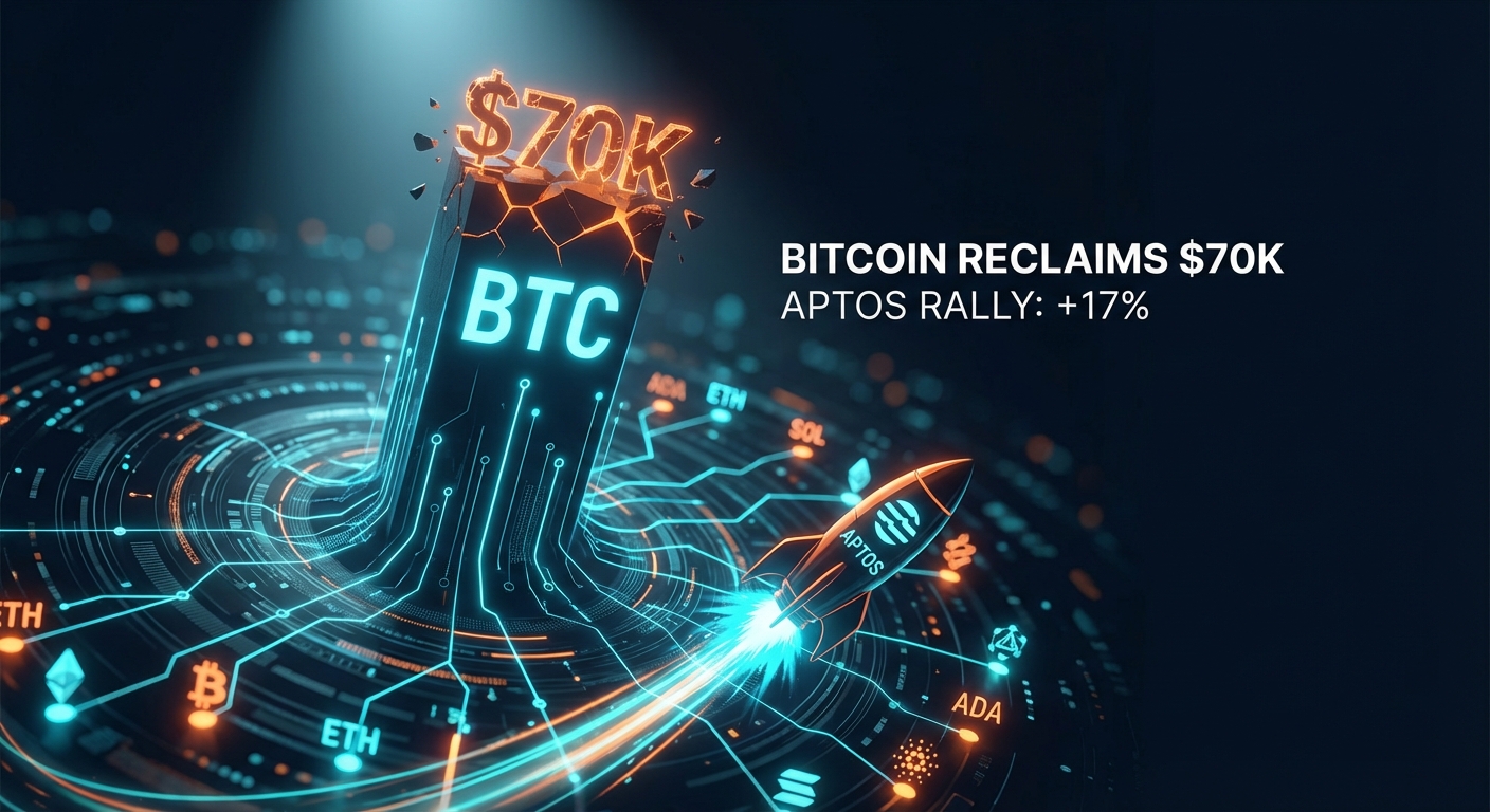 Bitcoin's Reclaim of $70K Ignites Aptos (APT) Rally, Signaling Broader Altcoin Rotation