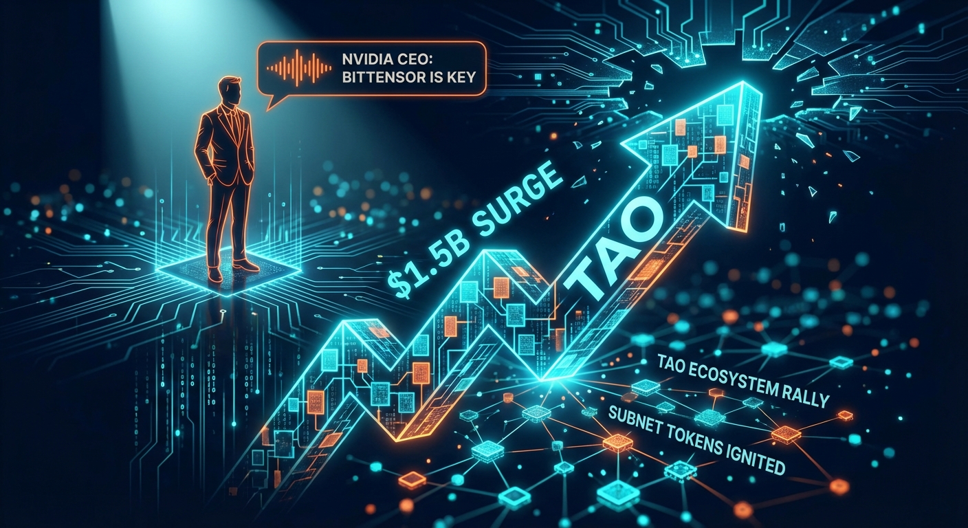 Bittensor's $1.5B Surge: How a Single Comment from Nvidia's CEO Ignited the TAO Ecosystem