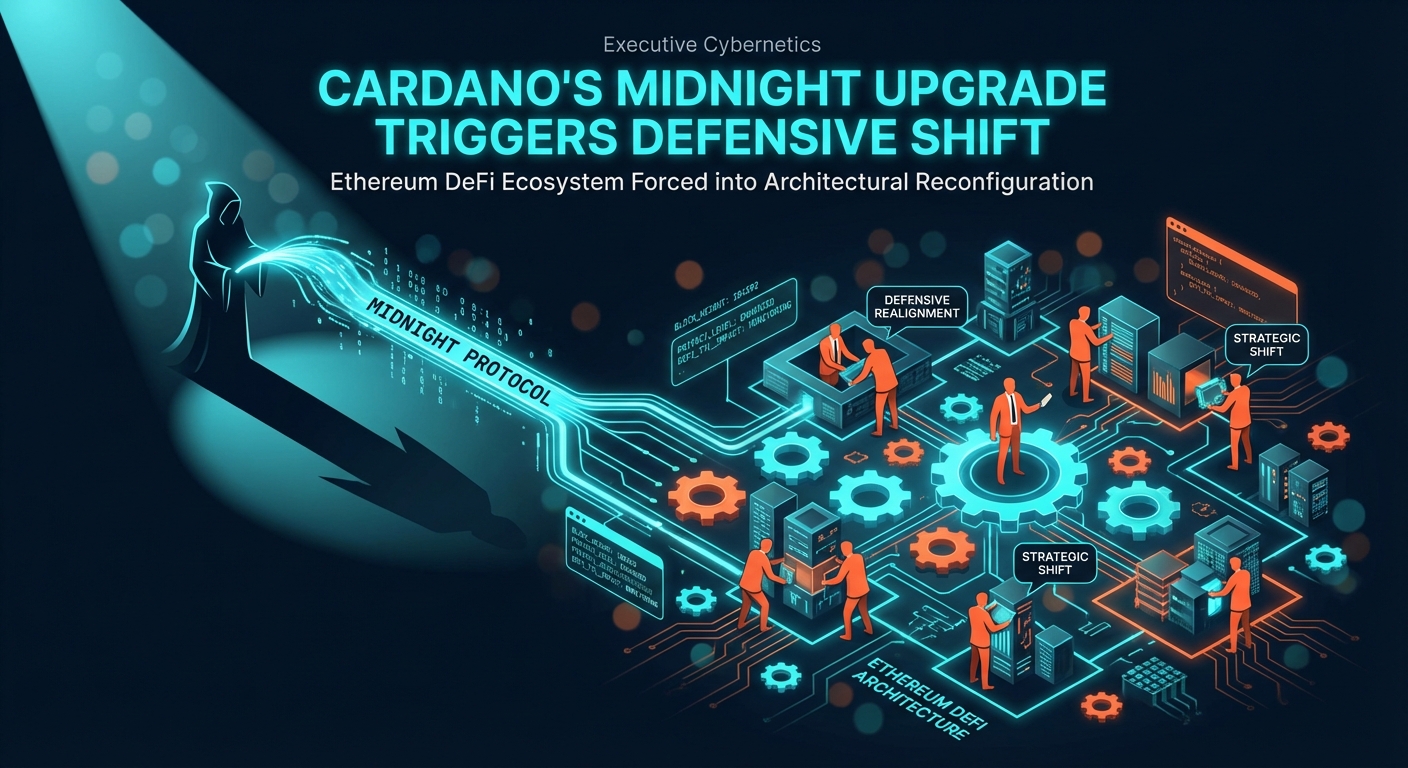 Cardano's Midnight Upgrade Triggers Defensive Shift in Ethereum DeFi Architecture