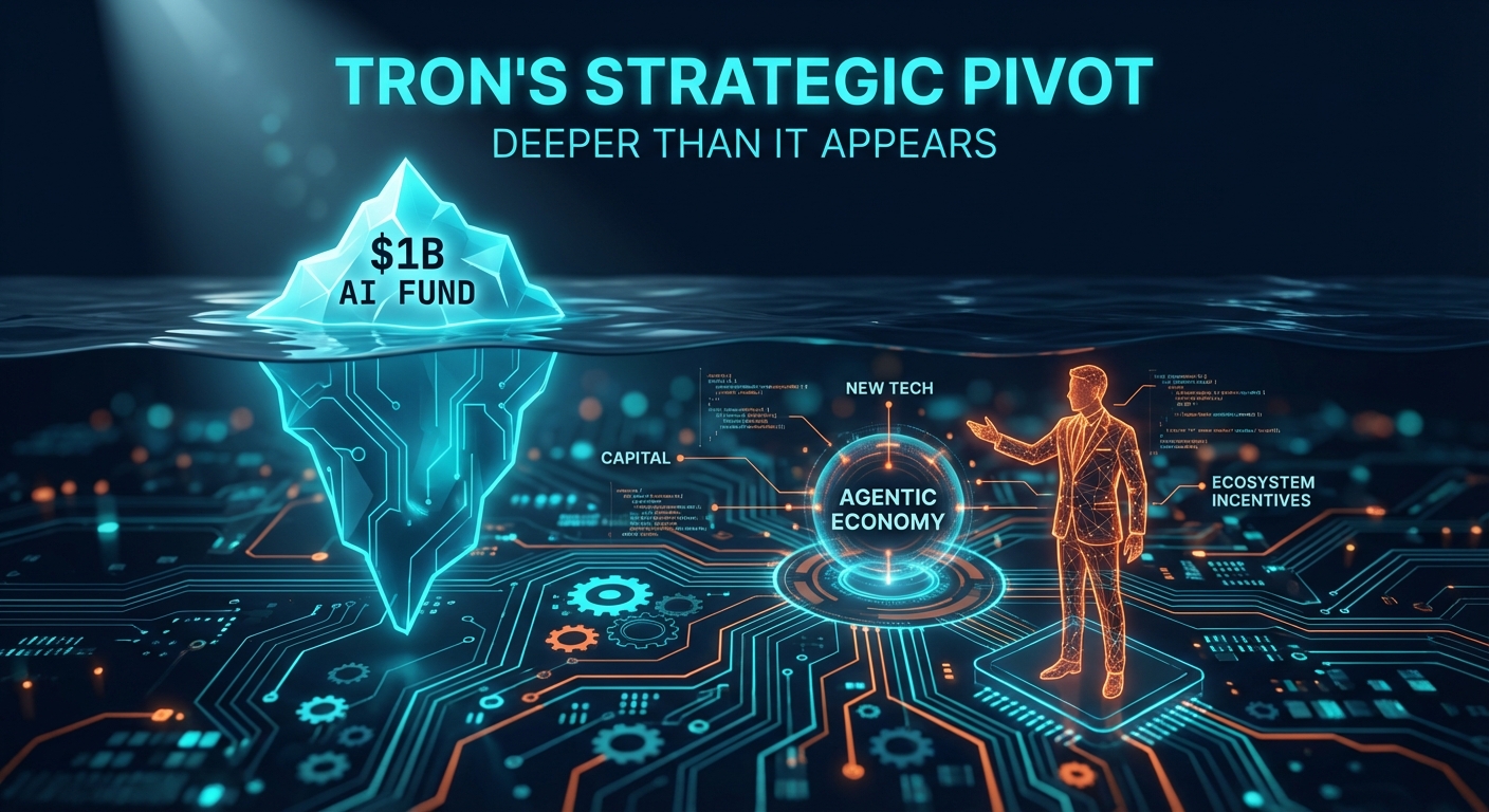 TRON's $1B AI Fund Is a Deeper Strategic Pivot Than It Appears