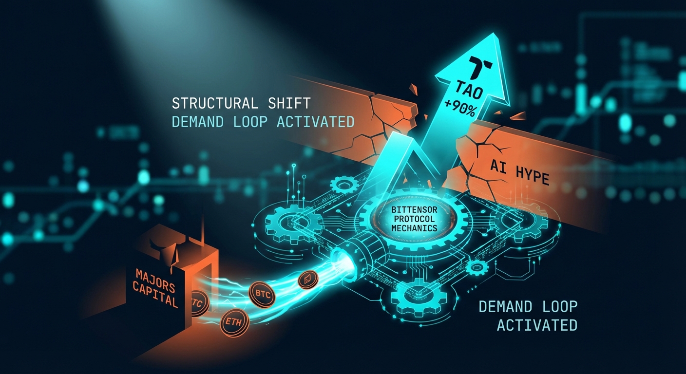 Bittensor's TAO Surge Signals a Structural Shift, Not Just AI Hype
