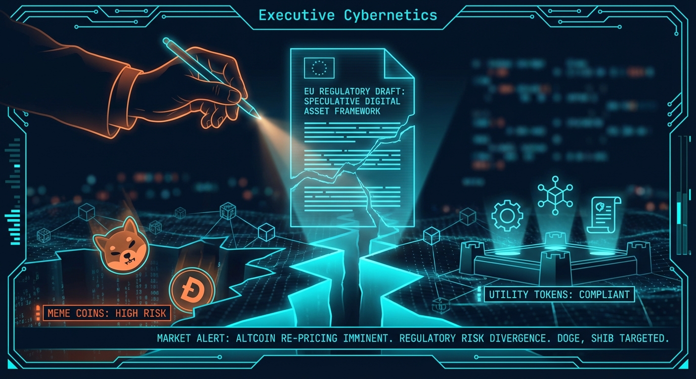 EU Proposal Splits Altcoin Market, Targeting Meme Coins Like DOGE and SHIB