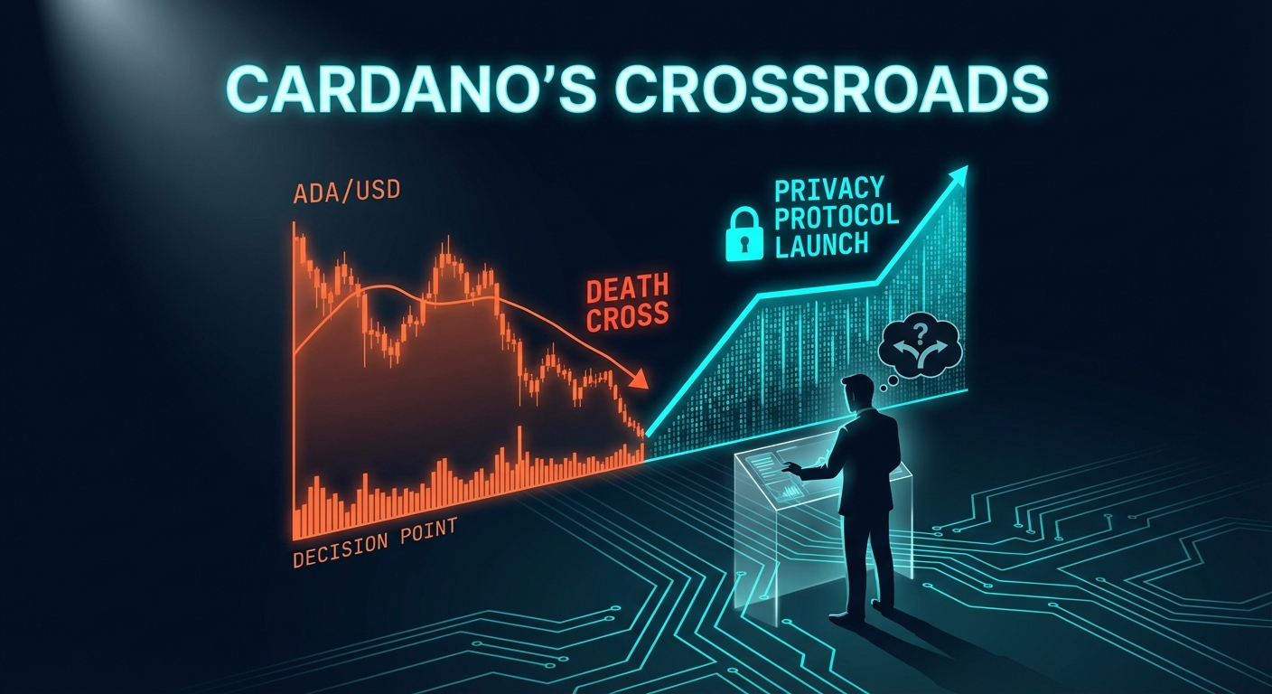 Cardano's Bearish 'Death Cross' Clashes With Bullish Privacy Tech Launch