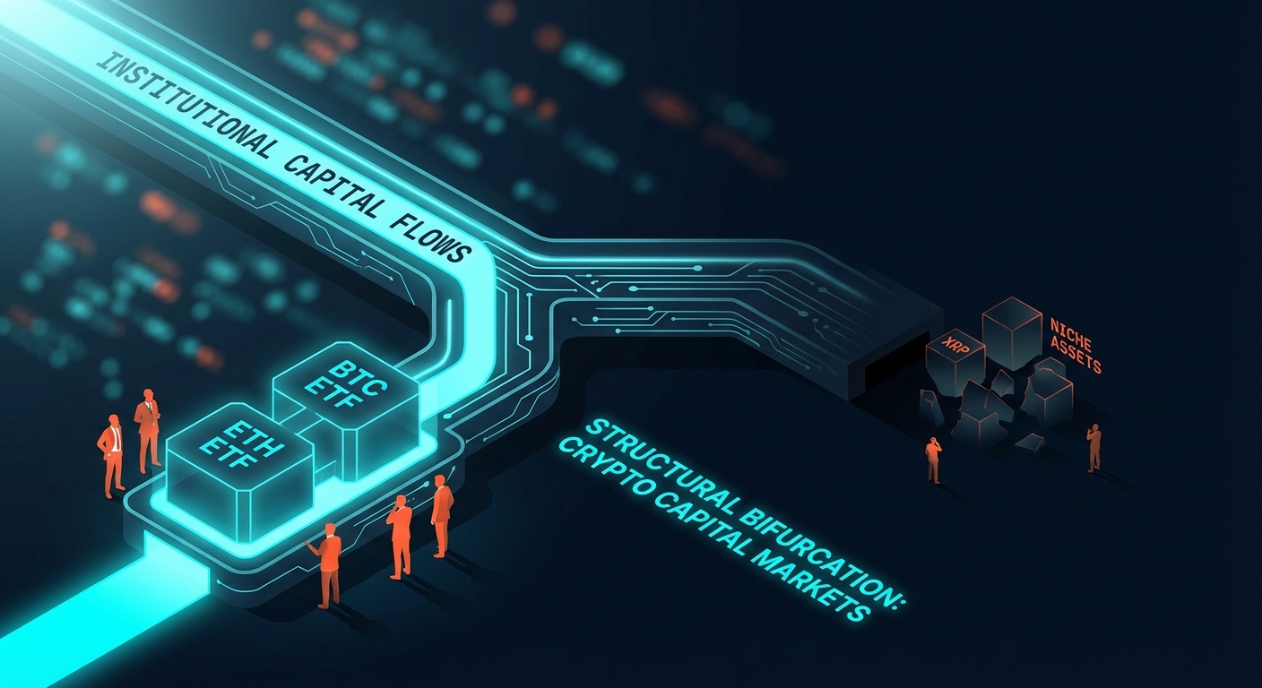 Bitcoin and Ethereum ETFs Command Institutional Capital, Sidestepping XRP and Niche Assets