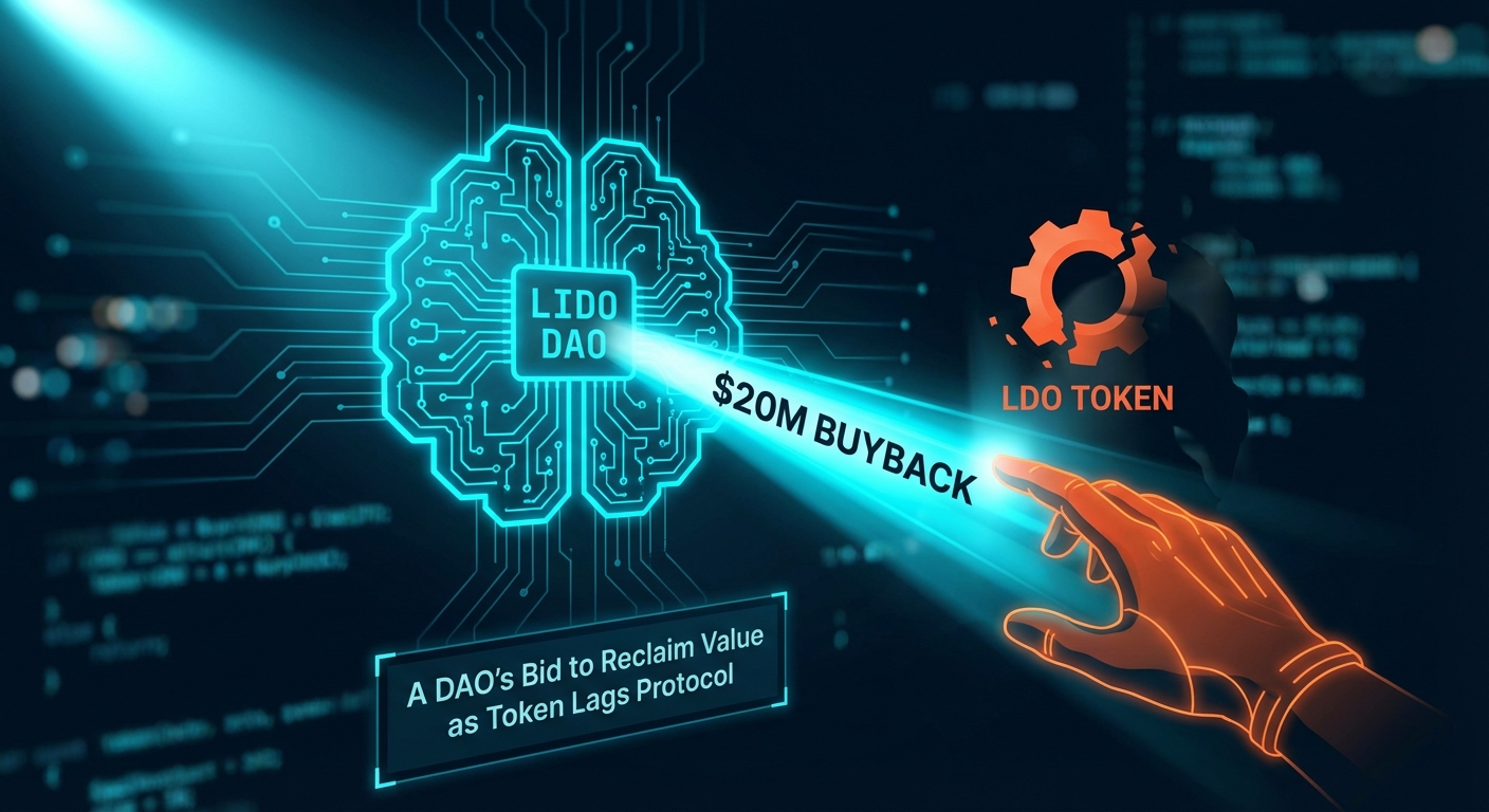 Lido's $20M Buyback: A DAO's Bid to Reclaim Value as Token Lags Protocol