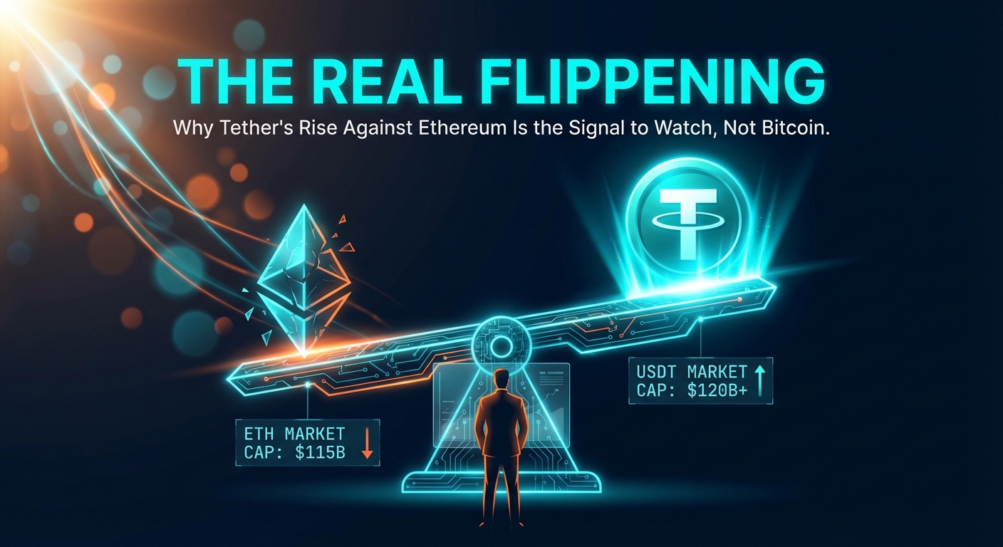 The Real Flippening: Why Tether's Rise Against Ethereum Is the Signal to Watch, Not Bitcoin