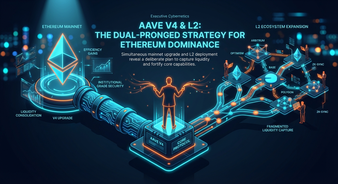 Aave V4 Launch and L2 Expansion Signal Dual-Pronged Strategy for Ethereum Dominance
