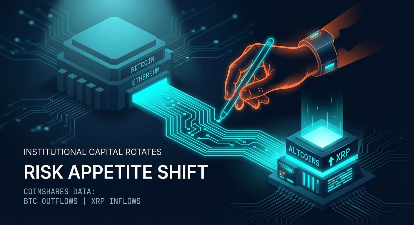 Institutional Capital Rotates From Bitcoin to Altcoins as XRP Flips ETF Inflow Narrative