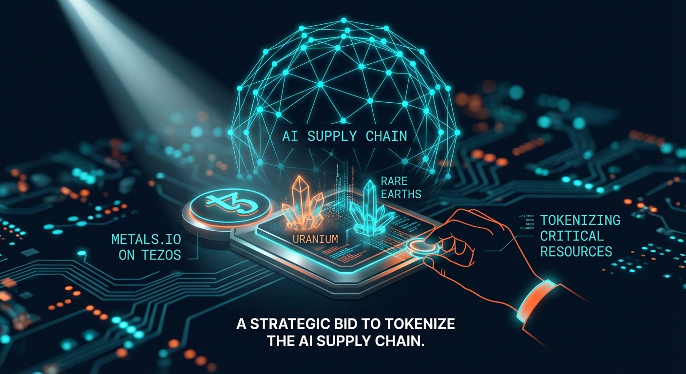 Metals.io on Tezos: A Strategic Bid to Tokenize the AI Supply Chain