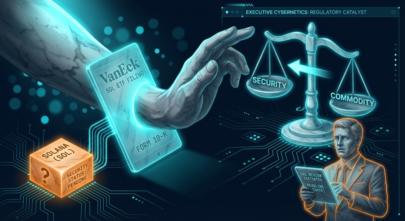 VanEck Files for Spot Solana ETF, Forcing SEC's Hand on SOL's Security Status