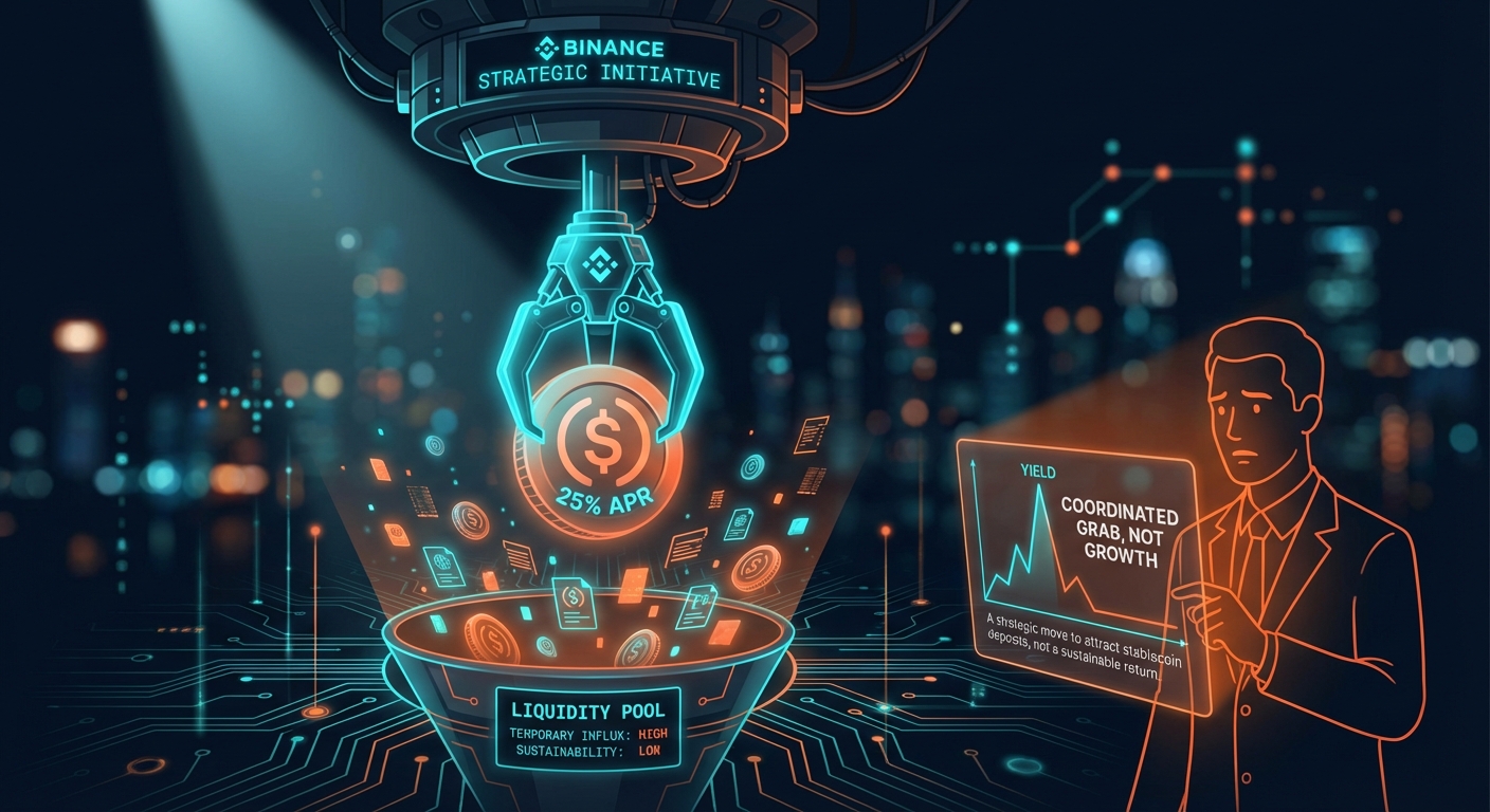 Behind the Binance 25% APR on USDC: A Coordinated Liquidity Grab