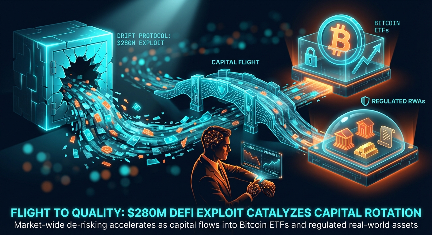 $280M DeFi Exploit Catalyzes Flight to Quality as Capital Rotates to Bitcoin and RWAs