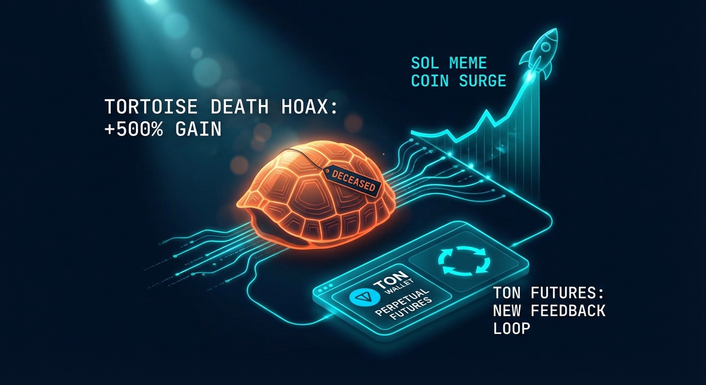 How a Tortoise Death Hoax on Solana Signals a New Era for Meme Coin Trading