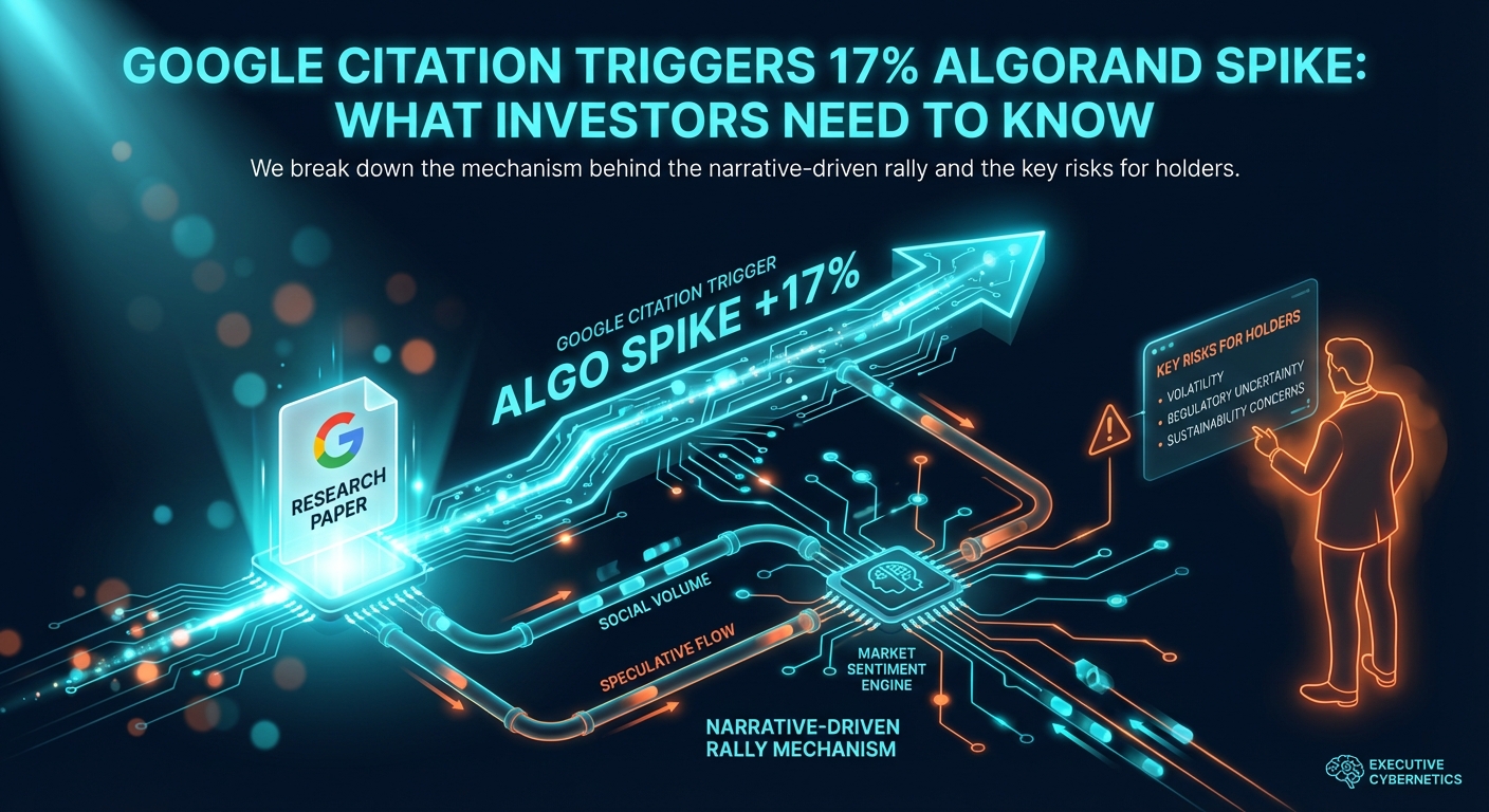Google Citation Triggers 17% Algorand Spike: What Investors Need to Know