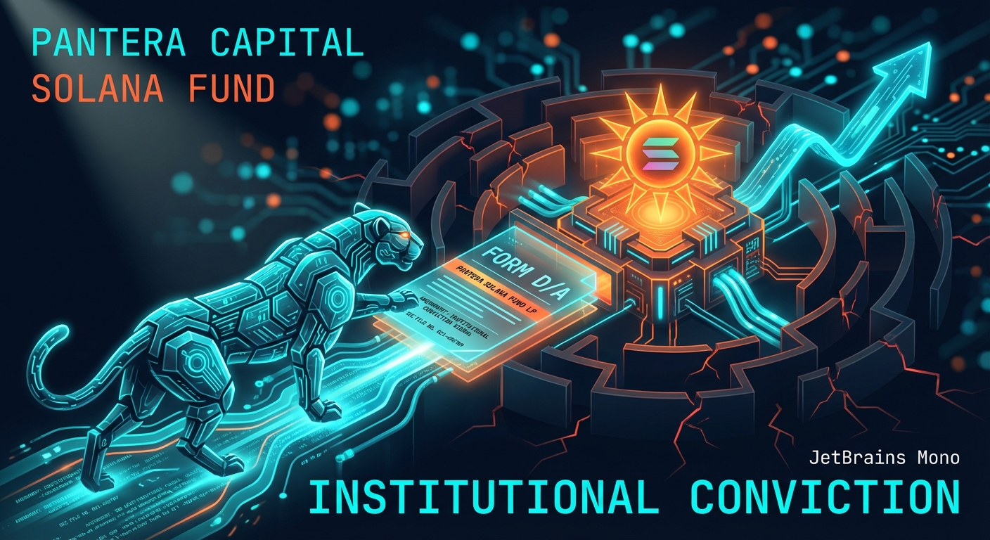 Pantera Capital Amends SEC Filing for Solana Fund, Signaling Institutional Conviction