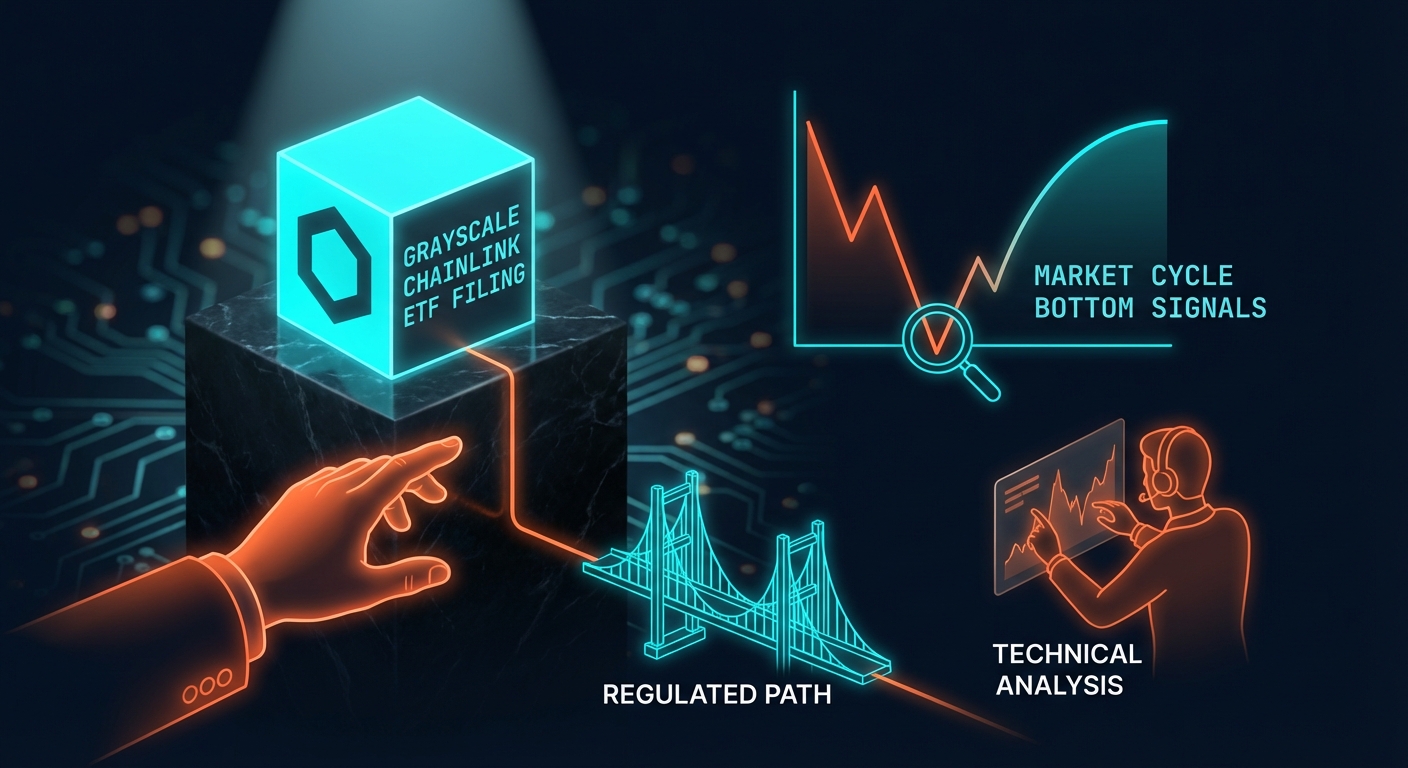 Grayscale's Chainlink ETF Filing Coincides with Market Cycle Bottom Signals