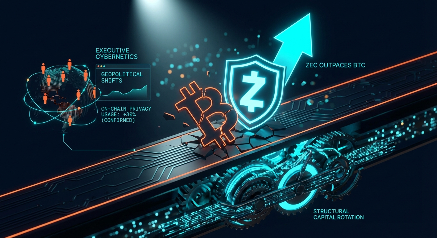 Zcash Outpaces Bitcoin Rally, Signaling a Structural Shift in Privacy Coin Valuation