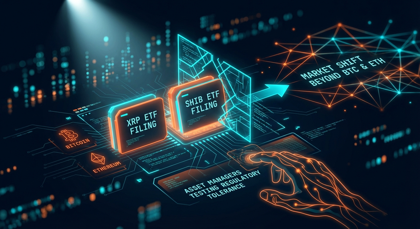 XRP and SHIB ETF Filings Signal Market Shift Beyond Bitcoin and Ethereum