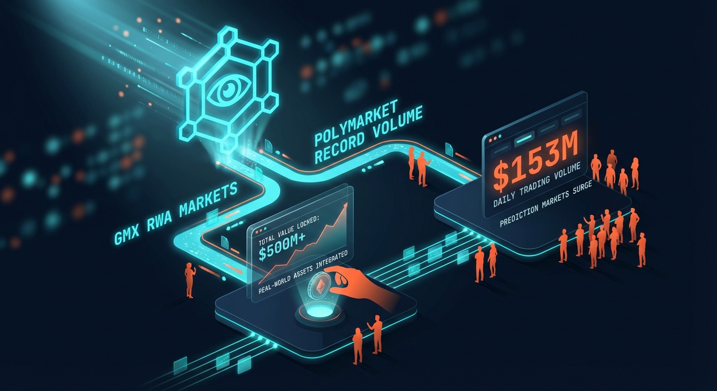 Chainlink Oracles Power GMX RWA Markets and Record $153M Polymarket Volume