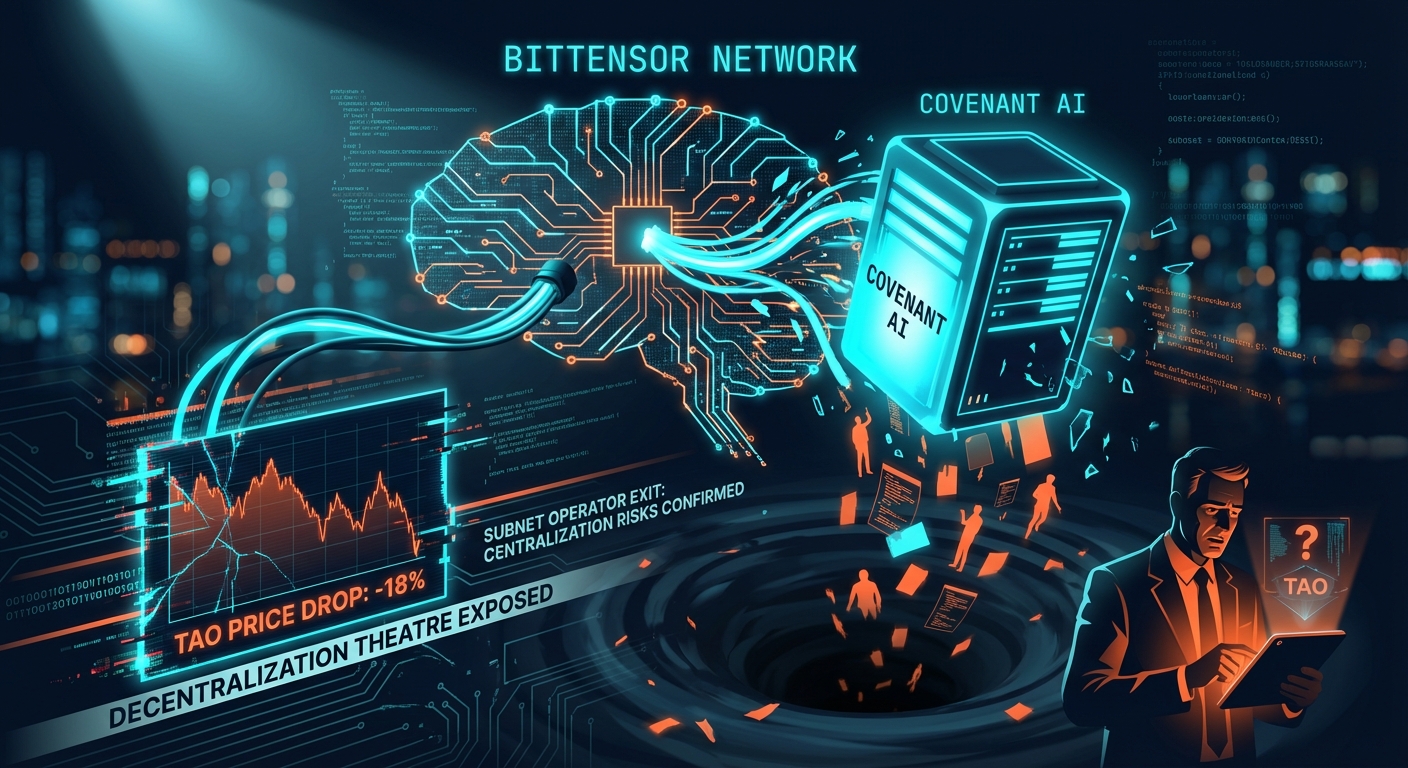 Covenant AI's Exit Exposes Centralization Risks in Bittensor Network