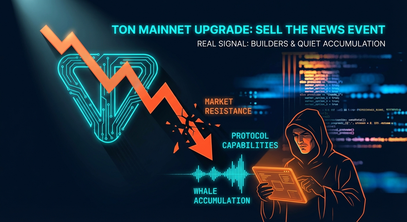 TON Mainnet Upgrade Meets Market Resistance, Creating Key Signal for Developers