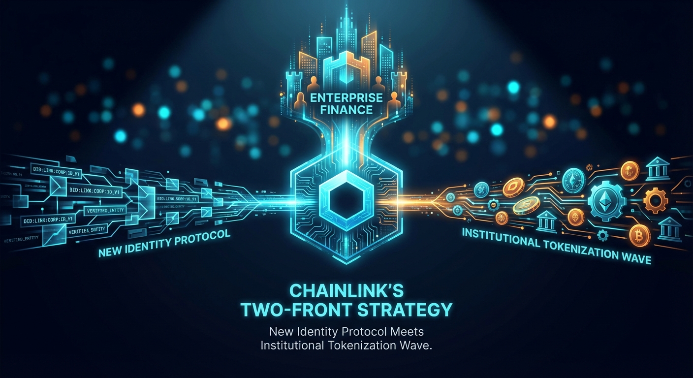 Chainlink's Two-Front Strategy: New Identity Protocol Meets Institutional Tokenization Wave