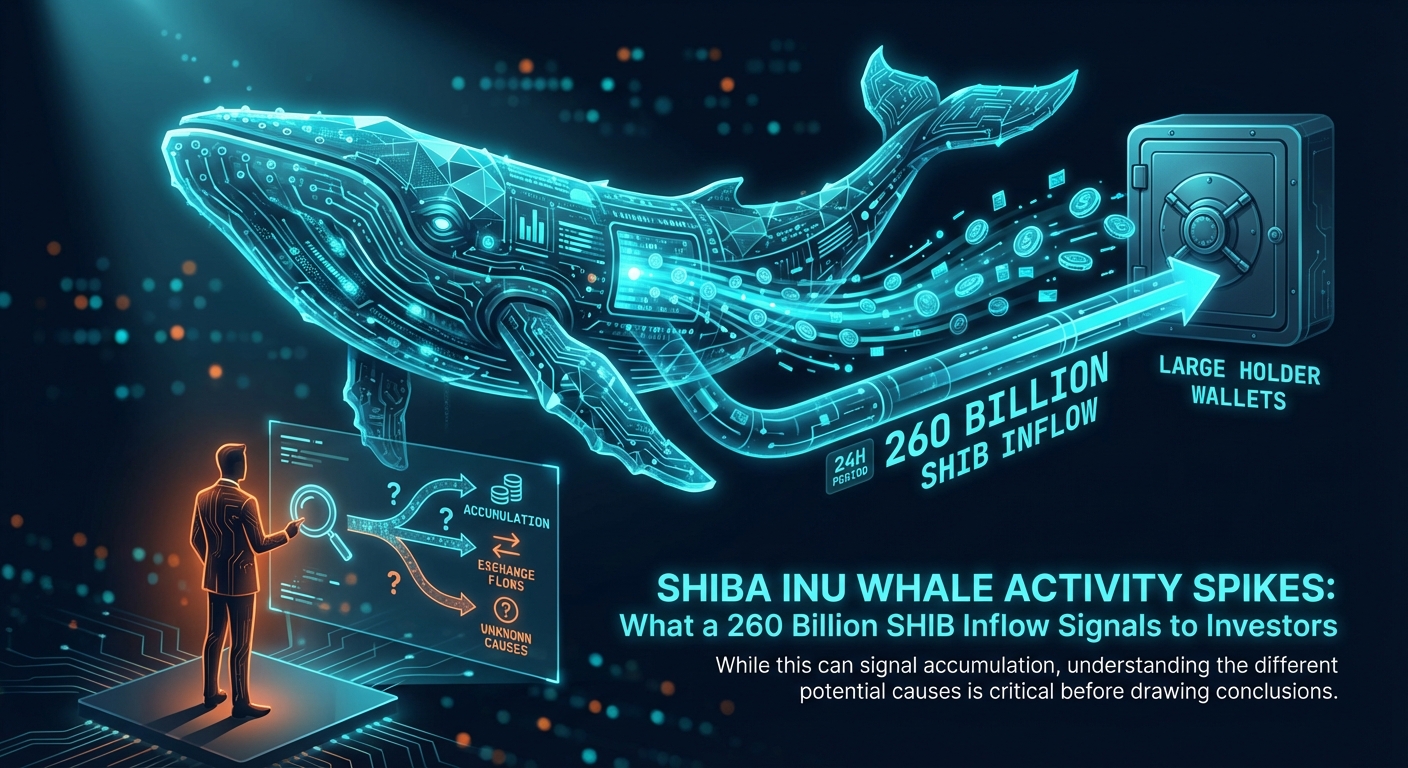 Shiba Inu Whale Activity Spikes: What a 260 Billion SHIB Inflow Signals to Investors