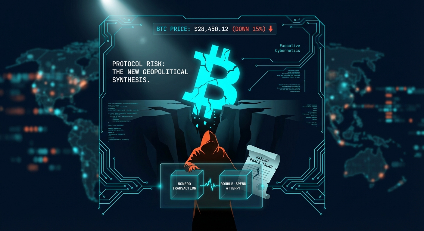 Bitcoin Price Falters as Failed Peace Talks Expose Deeper Double-Spend Threat