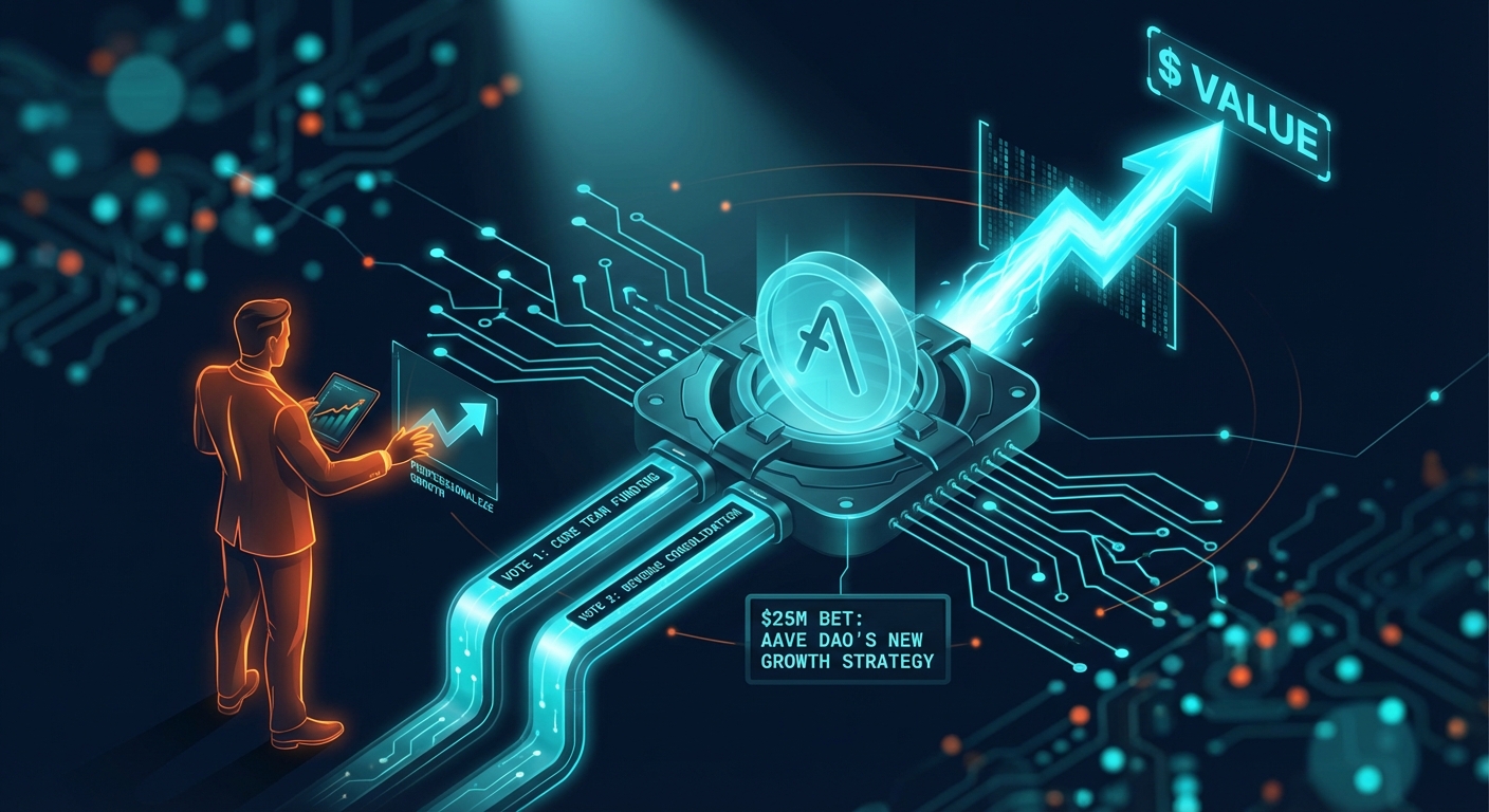 Aave DAO's $25M Bet: Two Key Votes Signal a New Growth Strategy for the AAVE Token