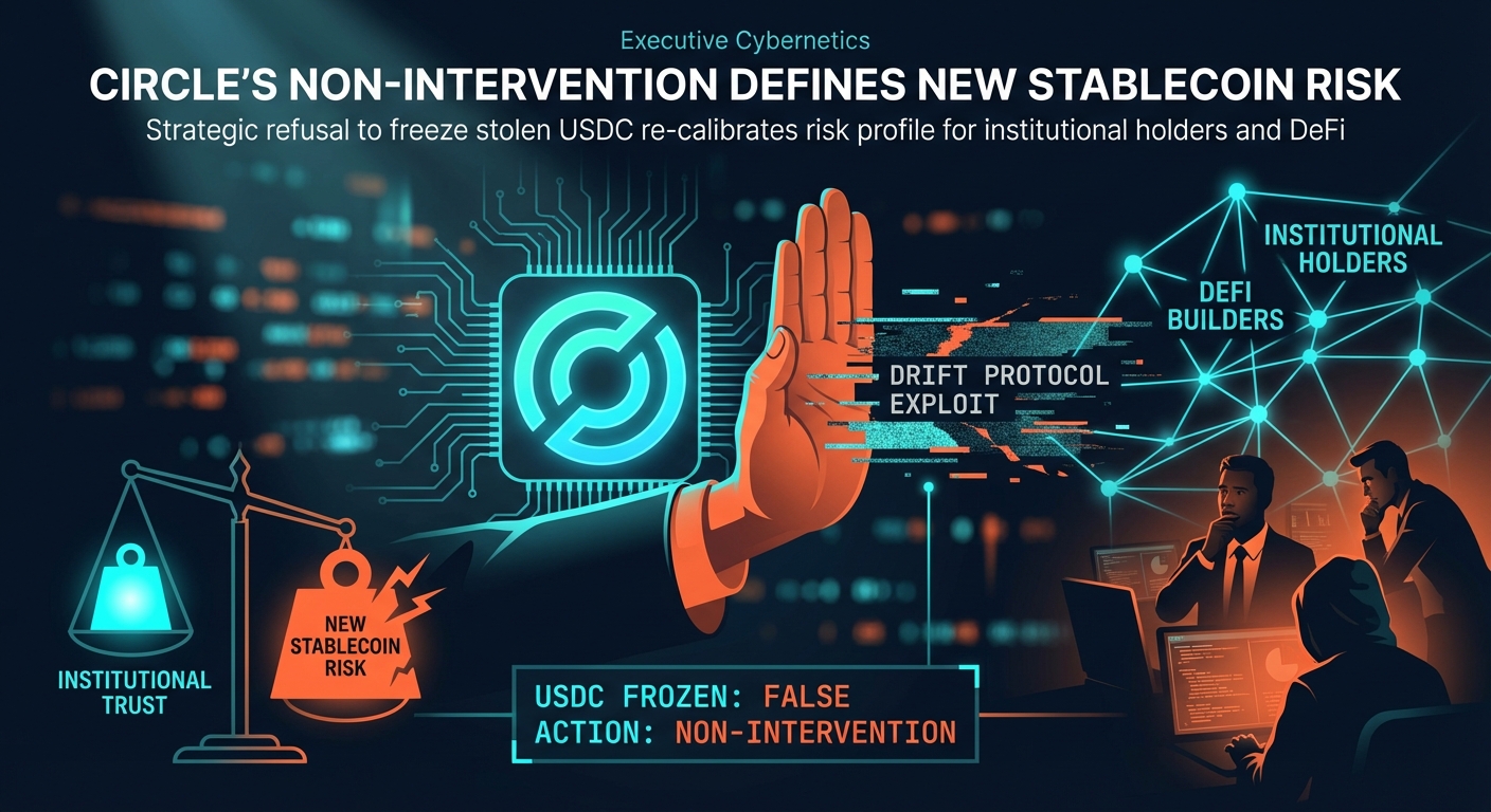 Circle's Non-Intervention in Drift Exploit Defines New Stablecoin Risk