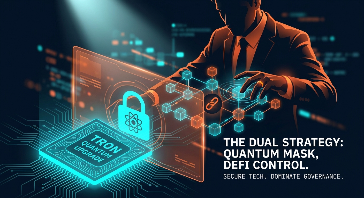 Justin Sun's Quantum Upgrade for TRON Masks a Broader Strategy for DeFi Governance