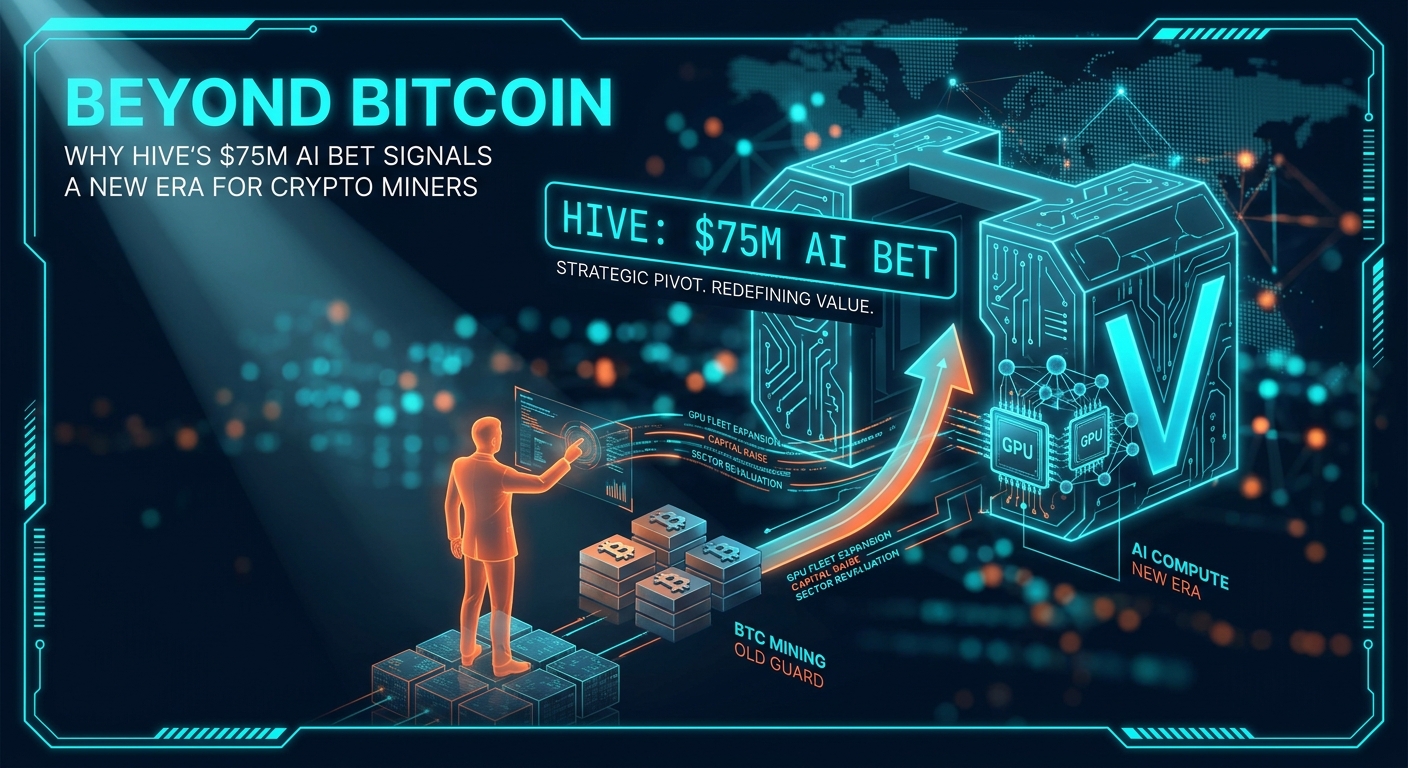 Beyond Bitcoin: Why HIVE's $75M AI Bet Signals a New Era for Crypto Miners