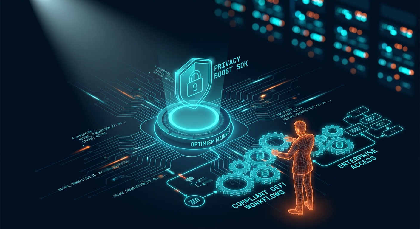 Optimism Deploys Privacy Boost SDK to Mainnet, Unlocking Compliant DeFi Workflows