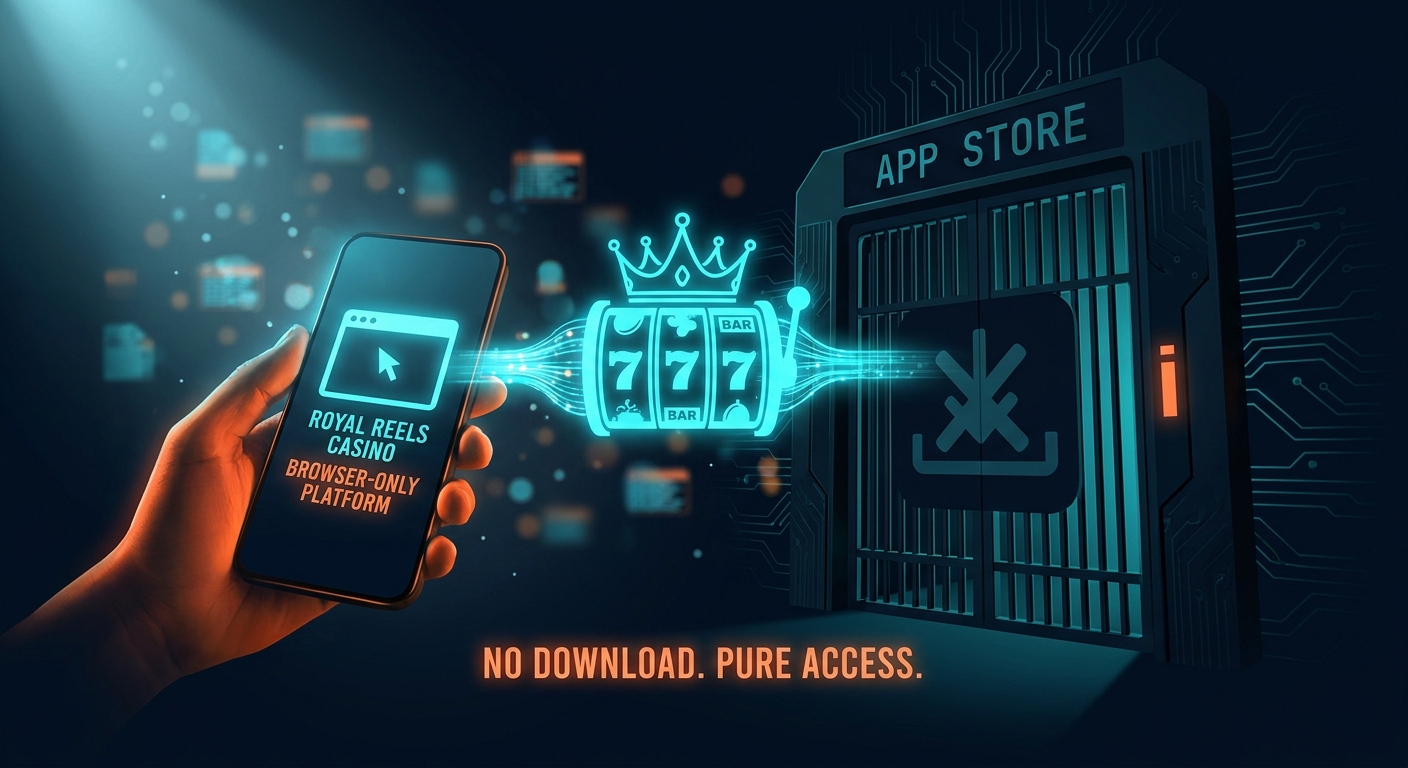 Royal Reels Casino Bypasses App Stores With Browser-Only Mobile Platform