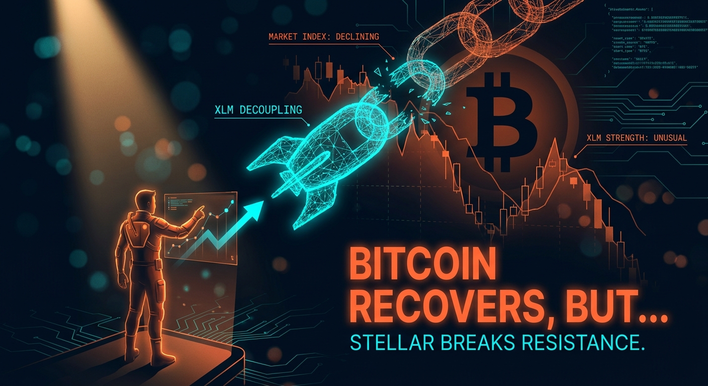 Stellar (XLM) Shows Decoupling Strength, Breaking Resistance as Bitcoin Recovers