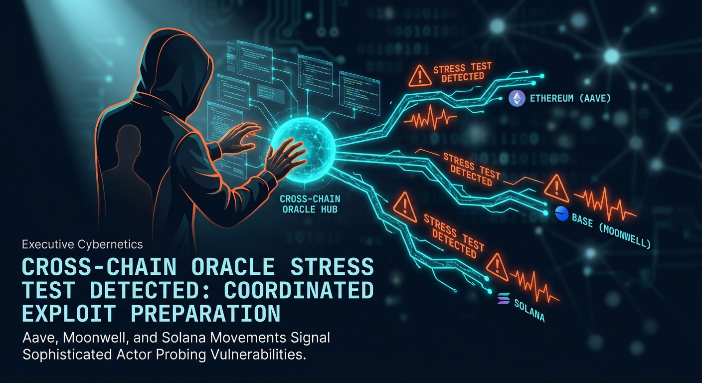 Cross-Chain Oracle Stress Test Detected: Aave, Moonwell, and Solana Movements Signal Coordinated Exploit Preparation