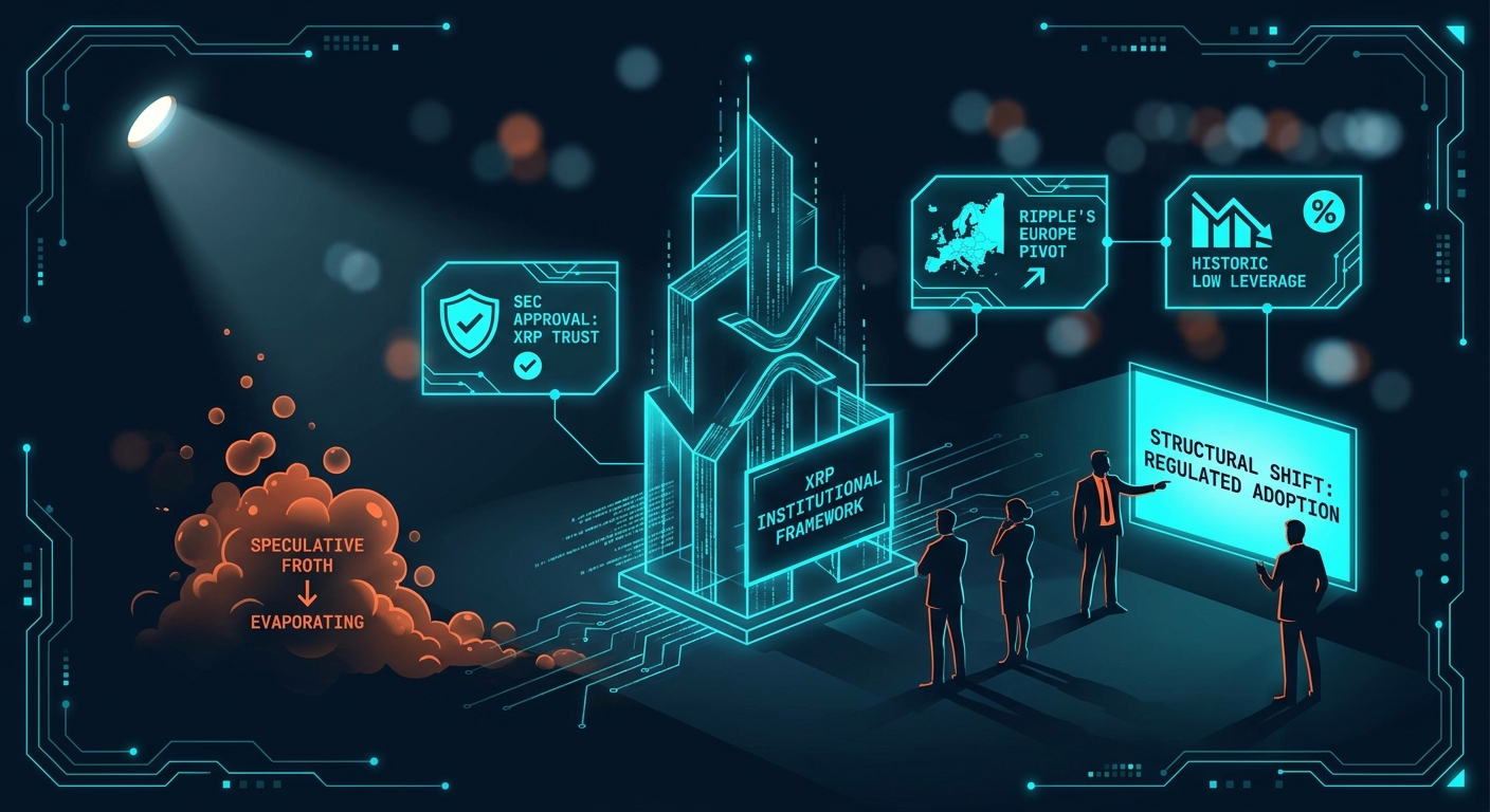 XRP Institutional Framework Solidifies as Speculative Froth Evaporates