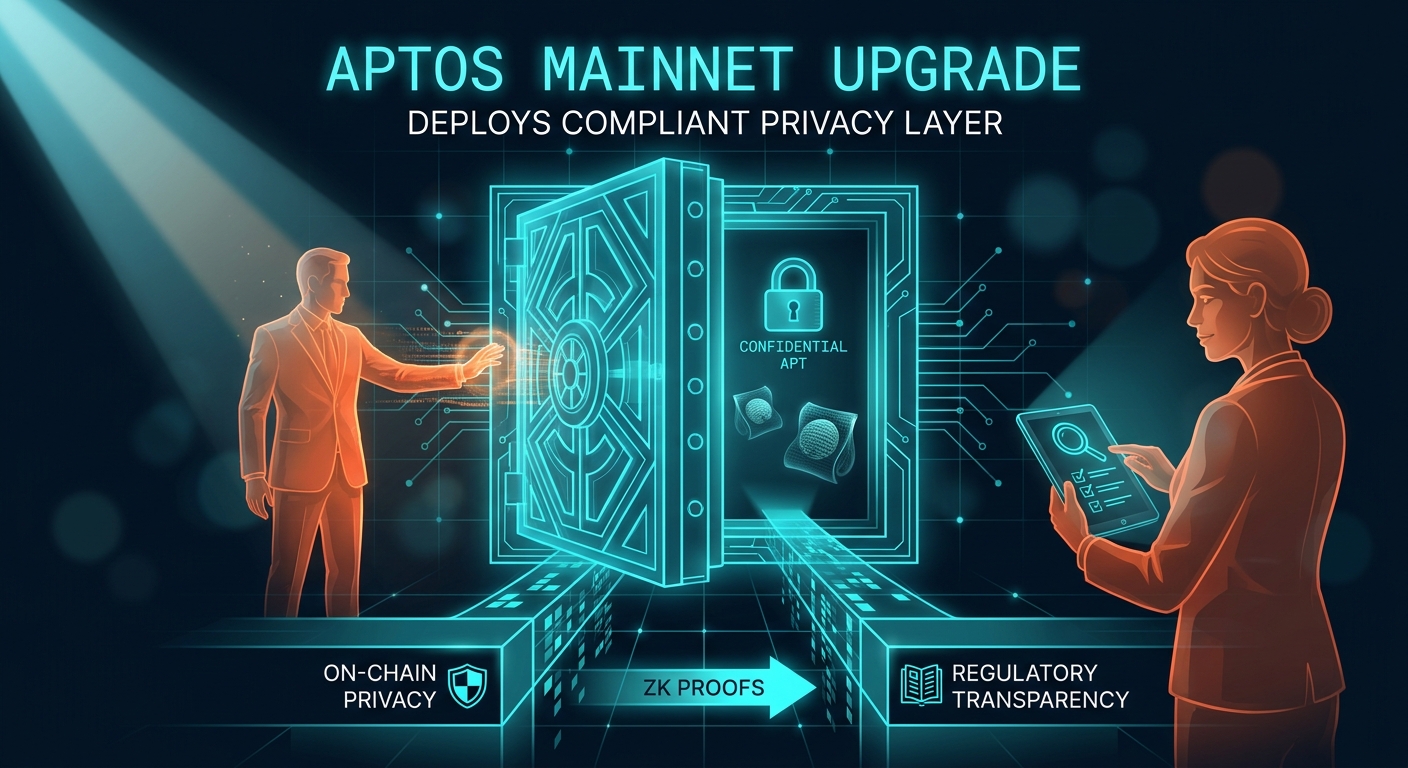 Aptos Mainnet Upgrade Deploys Compliant Privacy Layer for Smart Contracts